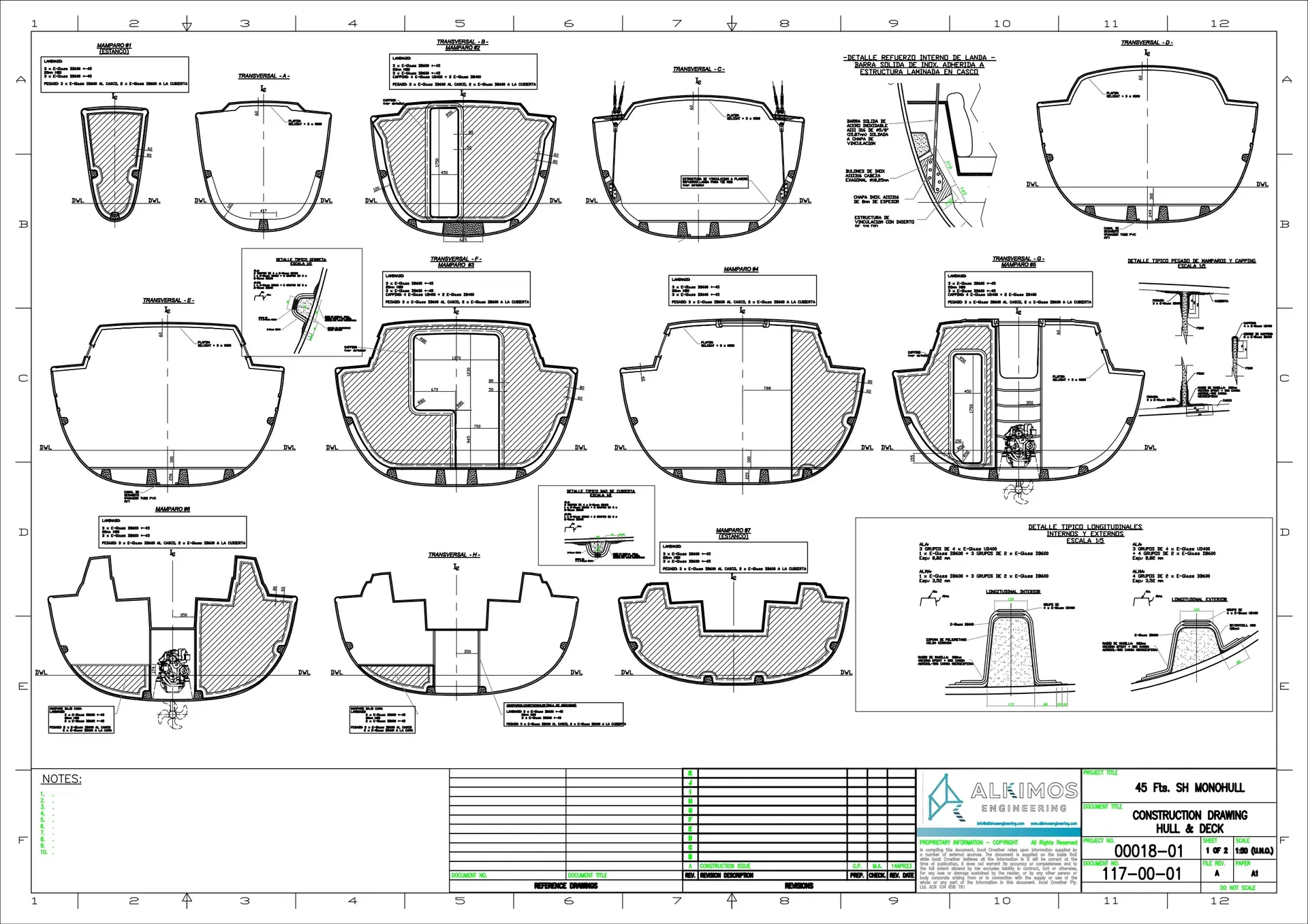 Composite Construction Drawings