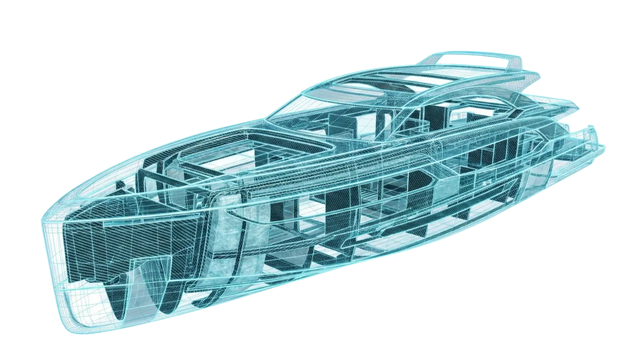 Yacht Design Blueprint